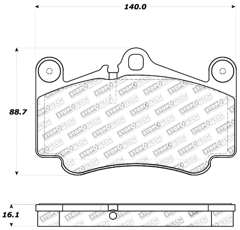Stoptech 309.0785 Performance Brake Pads