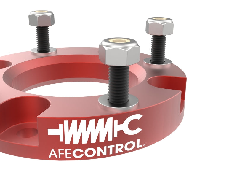 AFE 416-72T010-R 24-25 fits Toyota Tacoma CONTROL 1.5in Leveling Kit - Red