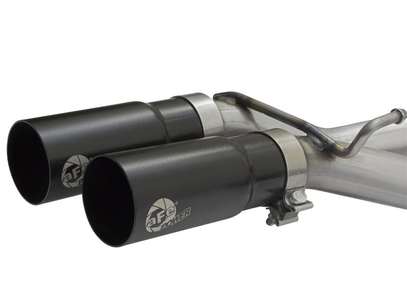 AFE 49-43079-B Exhausts Cat-Back SS fits Ford F-150 04-08 V8 4.6/5.4L w/ Black