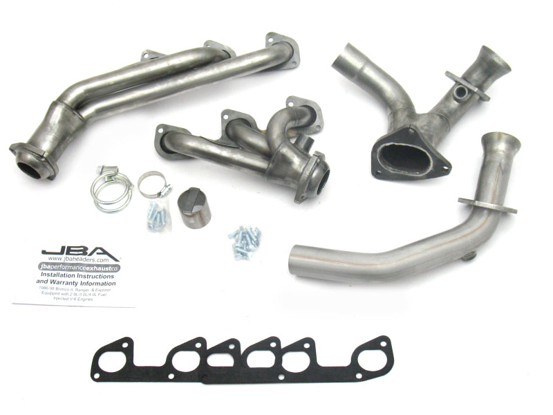 JBA 1634S fits Ford 95-97 Ranger 4.0L OHV 1-1/2in Primary Raw 409SS Cat4Ward Header