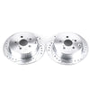 PowerStop fits Pontiac 03-06 Vibe Rear Evolution Drilled & Slotted Rotors - Pair