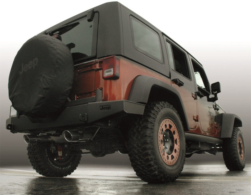 Gibson 17303 fits Jeep 12-17 Wrangler JK Rubicon 3.6L 2.5in Cat-Back Dual Split