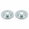 PowerStop fits Nissan 18-19 Leaf Rear Evolution Drilled & Slotted Rotors - Pair