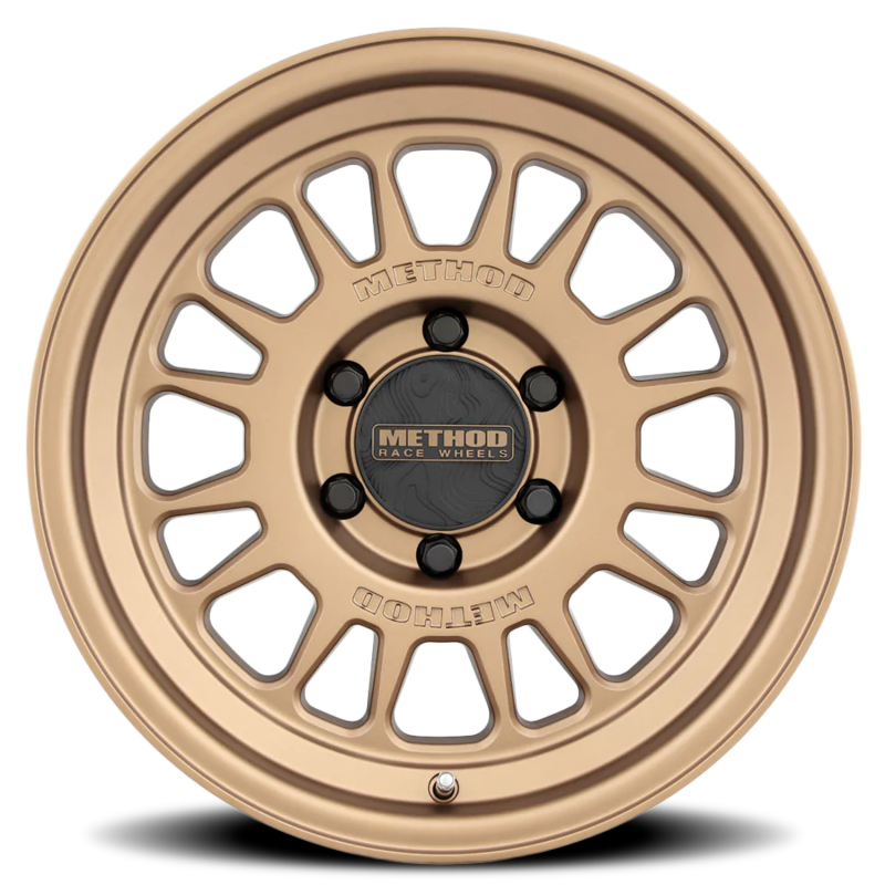 Method MR31889060900 18x9 0mm Offset 6x5.5 106.25mm CB Bronze