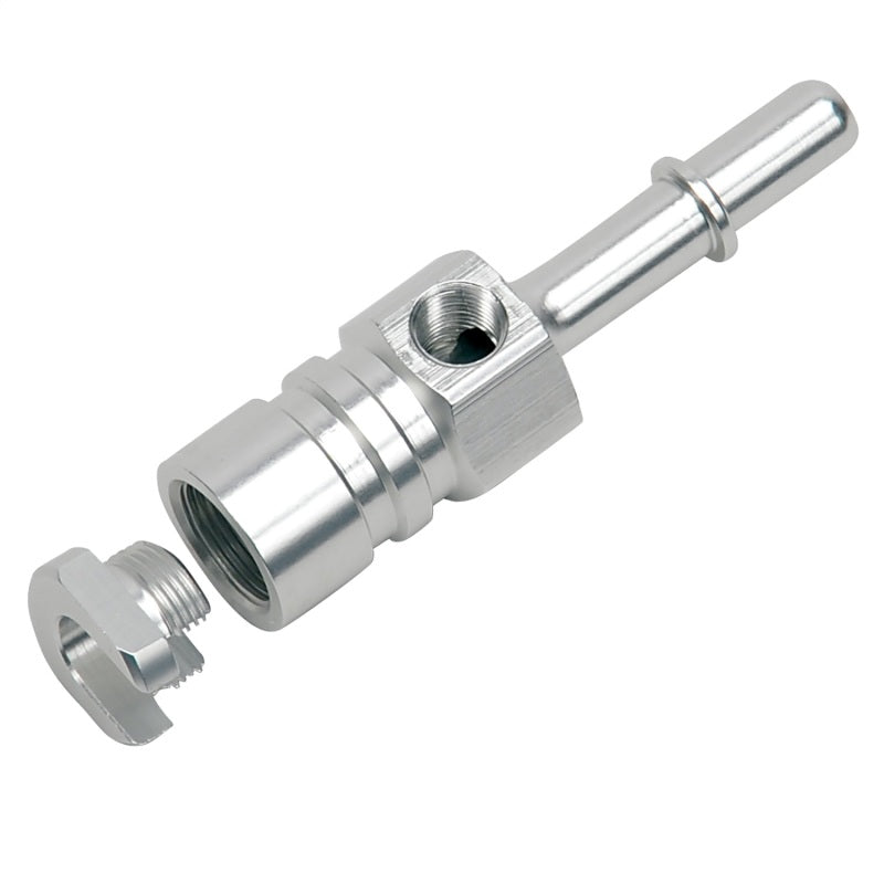 Russell 640730 Performance EFI Adapter Fitting 3/8in SAE Quick Disc Male to 3/8in SAE Quick Disc Female