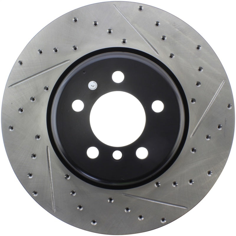 Stoptech 127.34144L Sport Drilled & Slotted Rotor - Rear Left