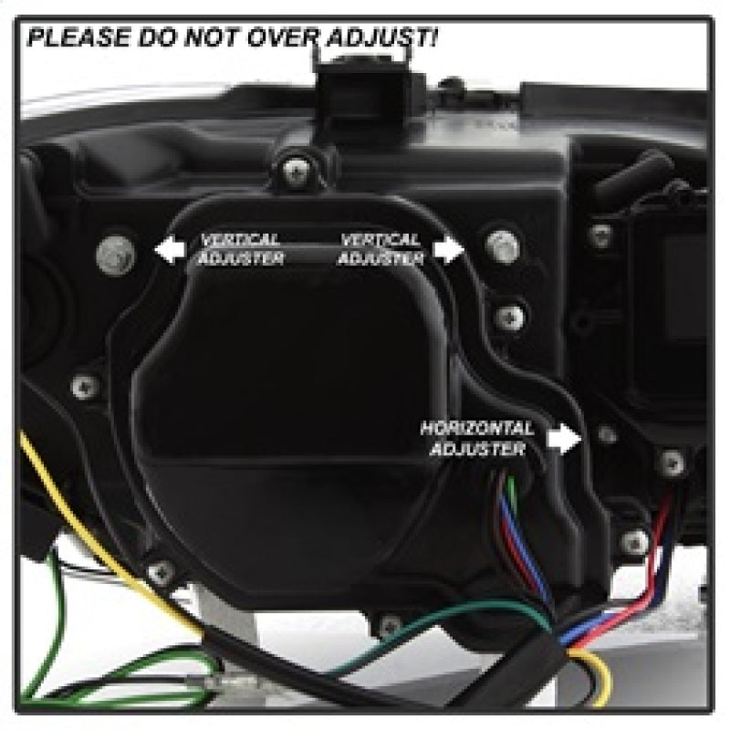 Spyder 5083852 fits BMW 06-08 E90 3-Series 4DR V2 Headlights - HID Only - Black