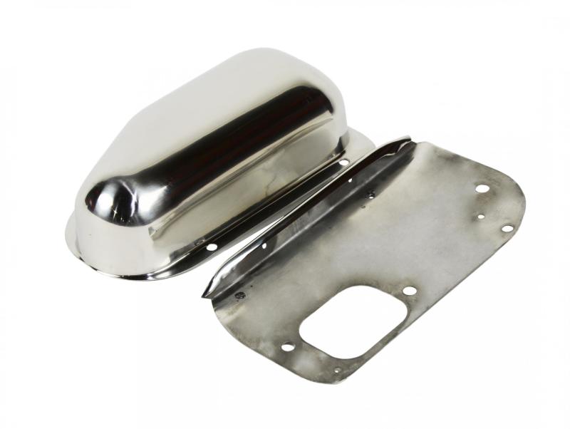 Kentrol 30459 fits Jeep 76-86 Wiper Motor Cover CJ - Polished Silver