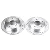 PowerStop fits Nissan 94-98 240SX Rear Evolution Drilled & Slotted Rotors - Pair