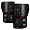 5013231 Xtune fits Toyota 07-13 Tundra LED Tail Lights Smoke ALT-ON-TTU07-LED-