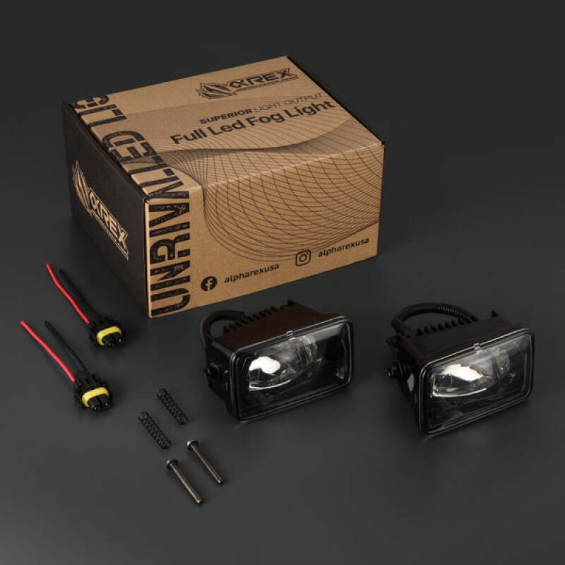 AlphaRex 211021 Bezel & Wiring Kit For 15-17 fits Ford F150