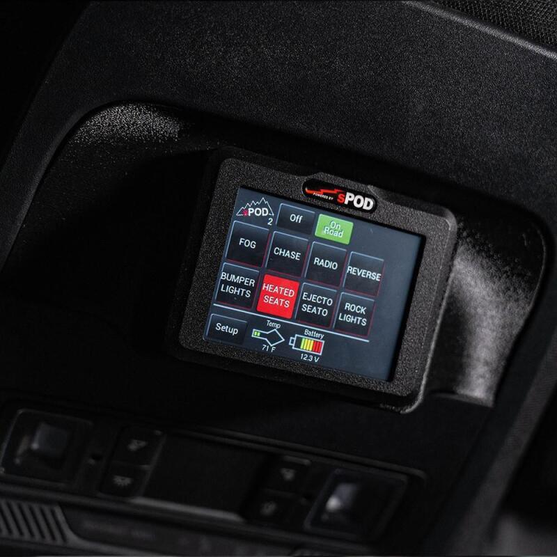 SPOD 870140 2023+ fits Ford F250/F350 Super Duty BantamX Touchscreen Vehicle Power Management Kit