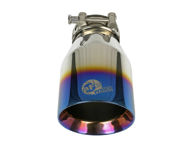AFE 49T25404-L071 orce XP 304 Stainless Steel Clamp-On Exhaust Tip 2.5in Inlet
