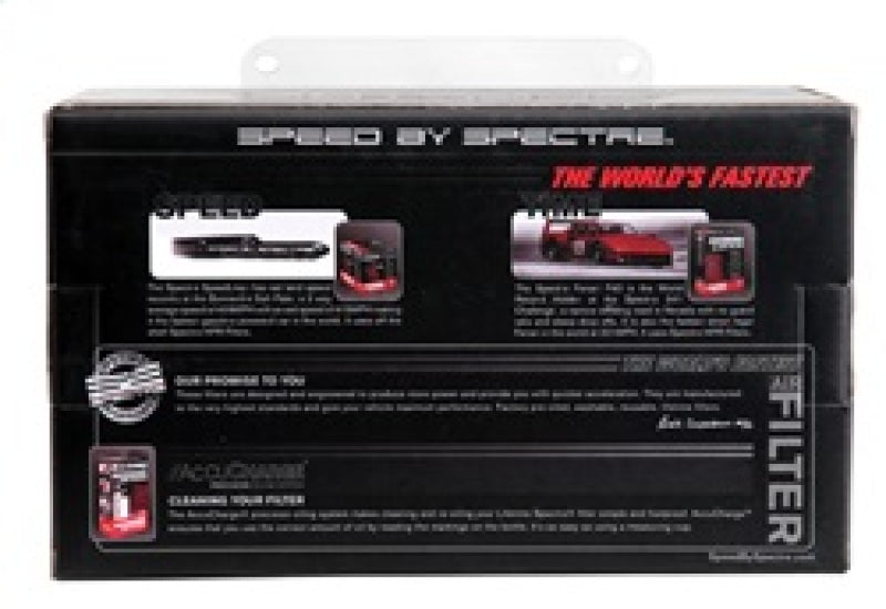 Spectre 9732 Adjustable Conical Air Filter 9-1/2in. Tall (Fits 3in. / 3-1/2in. / 4in. Tubes) - Red