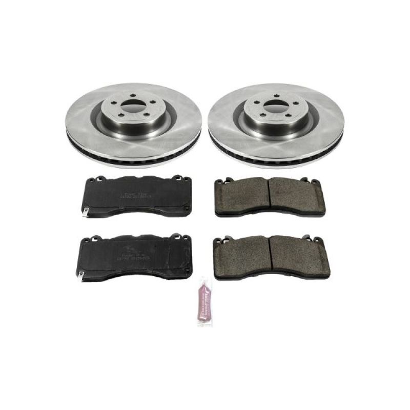 Power Stop KOE6811 15-22 fits Ford Mustang Front Autospecialty Brake Kit