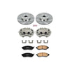 Power Stop KCOE112A 06-09 fits Nissan 350Z Front Autospecialty Kit w/Cals