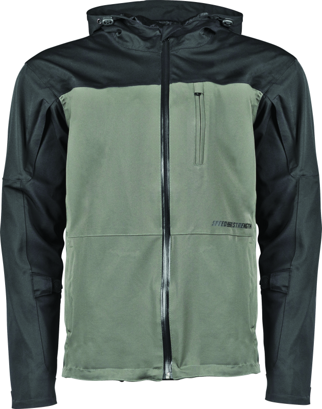 Speed and Strength 889504 Fame and Fortune Jacket Black/Olive - 2XL