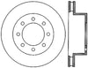 Stoptech 126.67061CSR Power Slot 06-08 Dodge Ram 1500 / 03-08 Ram 2500/3500 All Front Right Slotted CRYO Rotor