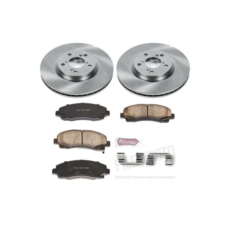 PowerStop KOE2429 fits Honda 06-11 Ridgeline Front Autospecialty Brake Kit