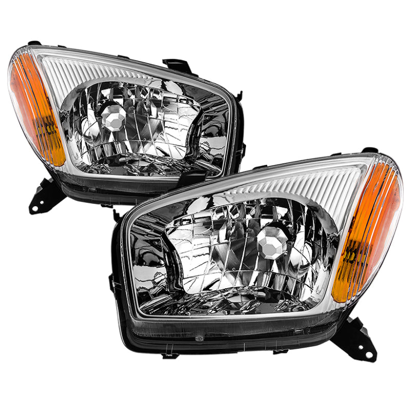 xTune 9036002 fits Toyota RAV4 2001-2003 OEM Style Headlights - Chrome HD-JH-TR