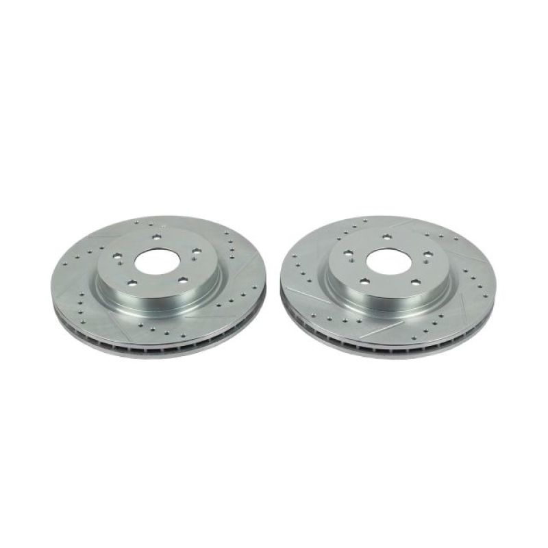 PowerStop fits Suzuki 06-13 Grand Vitara Front Evolution Drilled & Slotted