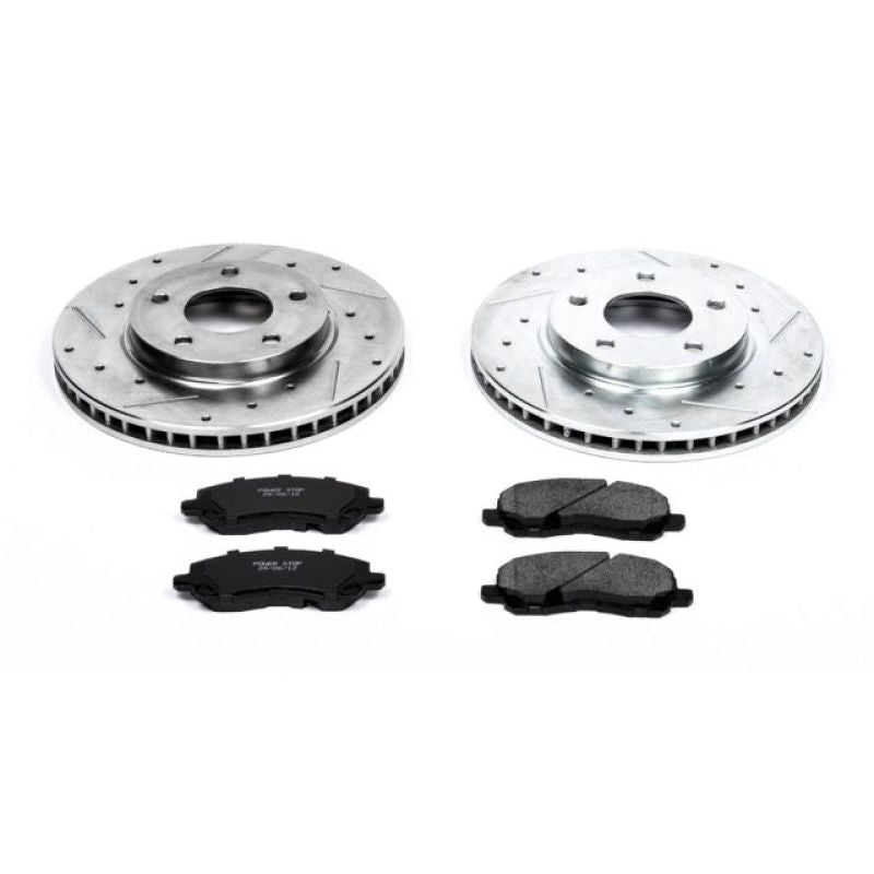 PowerStop K2992 fits Dodge 07-12 Caliber Front Z23 Evolution Sport Brake Kit