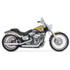 Vance and Hines 16337 Vance & Hines HD Dyna 91-17 3In Twin Slash Slip PCX Sli