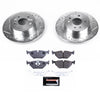 Power Stop 1999 Saab 9-5 Rear Track Day Brake Kit