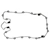 Fel-Pro OS30841R fits Jeep Grand Cherokee Engine Oil Pan Gasket Set 17 Bolt Hole One Piece Gasket