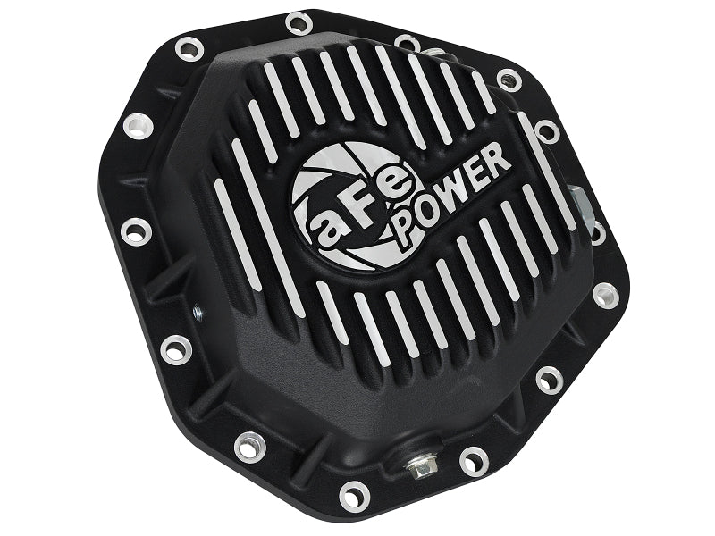 aFe 46-7705AB Power Front/Rear Diff Cover Kit w/ Oil 17-22 fits Ford Diesel V8 (Dana Super 60 & Dana M275-14)