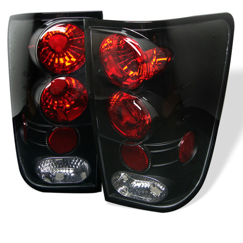 Spyder 5007025 fits Nissan 04-14 Titan Euro Style Tail Lights Black ALT-YD-NTI0