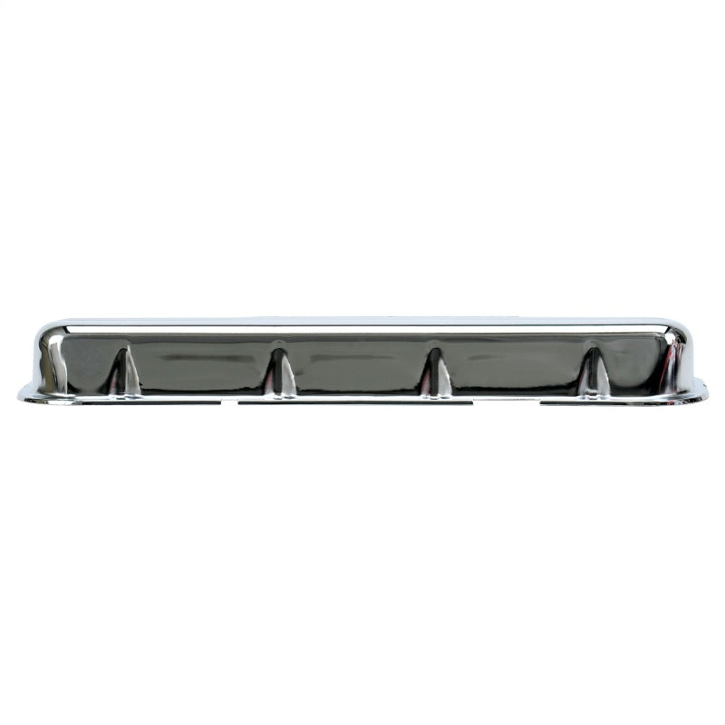 Edelbrock 4480 Valve Cover Signature Series fits Chevrolet 1965 and Later 396-502 V8 Low Chrome