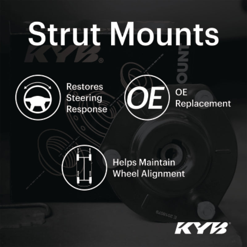 KYB SM5974 fits Cadillac Escalade/Chevy Suburban Air Spring Strut Mount Kit-Rear