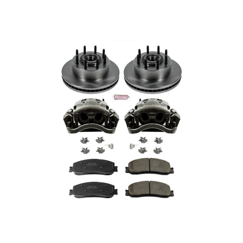 Power Stop KCOE6550 fits Ford F-350 Super Duty Front Autospecialty Kit w/Cals