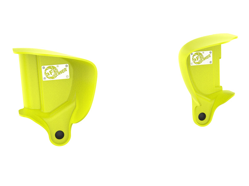 AFE 54-13032SE FORCE Dynamic Air Scoop 15-18 fits BMW M3/15-20 M4 - Yellow