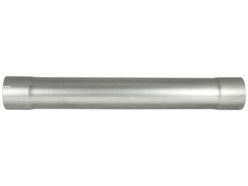AFE 49-91003 MACHForce XP Exhausts Muffler Delete Aluminized 4 ID In/Out 8 Dia