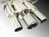 Remark RK-C3076H-01R Catback Exhaust 2017+ fits Honda Civic Type-R Spec III-Triple Tip Stainless Steel Tip Cover (Res)