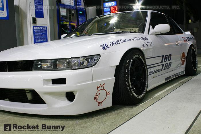 GReddy 17020213 89-93 fits Nissan Silvia 2Dr Full Rocket Bunny (PS13) F,S,R Aero