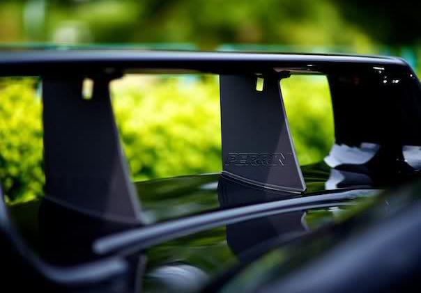 PERRIN PSP-BDY-100BK 02-07 fits Subaru STI Wing Stabilizer - Black