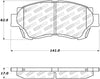 Stoptech 308.0476 Street Touring Brake Pads