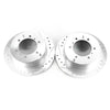 PowerStop fits Mitsubishi 92-00 Montero Rear Evolution Drilled & Slotted Rotors