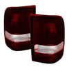 9030574 Xtune fits Ford 93-97 Ranger OE Style Tail Lights Red Smoked ALT-JH-FR