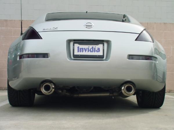Invidia HS02N3ZGTP 02-06 fits Nissan 350z 60mm REGULAR N1 Y-Pipe Back Exhaust Sy