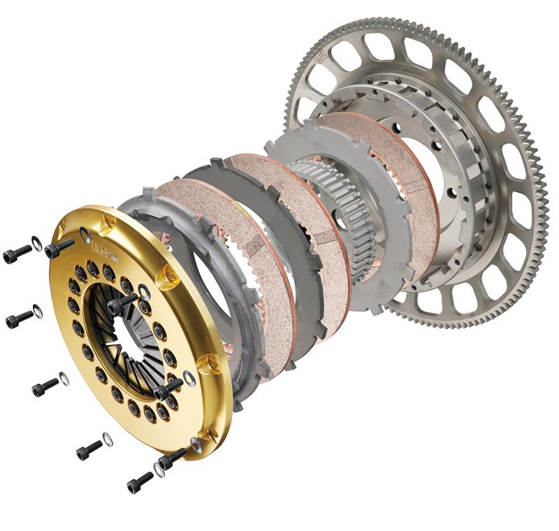 OS Giken LM101-CO51 fits Lamborghini Diablo V12 R Series Triple Plate w/ Center Hub Clutch - Requires LM101-C051M
