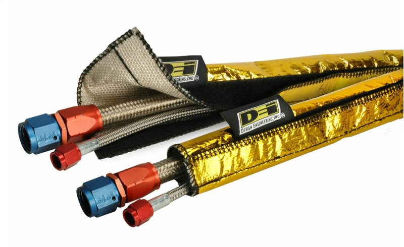 DEI 10924 Heat Shroud Gold 2in to 2.5in x 36in