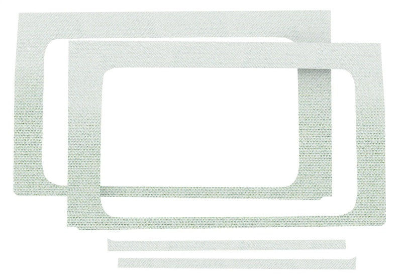 DEI 50175 fits Jeep 18-23 Wrangler JL 4-Door Boom Mat Rear Side Window Trim - 4