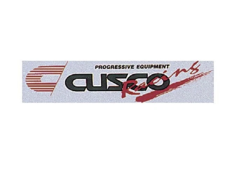 Cusco AA14 STICKER Silver 140mm X 30mm