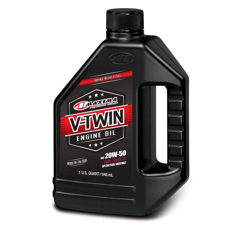 Maxima 30-11901 V-Twin Full Synthetic 20w50 - 1 Liter