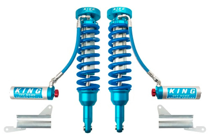 King 25001-243A-EXT Shocks 2010+ fits Toyota 4Runner w/KDSS Front 2.5 Dia Remote Reservoir Coilover w/Adjuster (Pair)