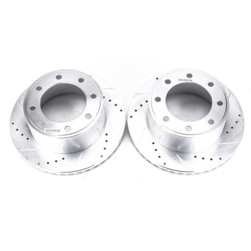 PowerStop AR85116XPR fits Ford F-350 Super Duty Rear Drilled/Slotted Rotor Pair